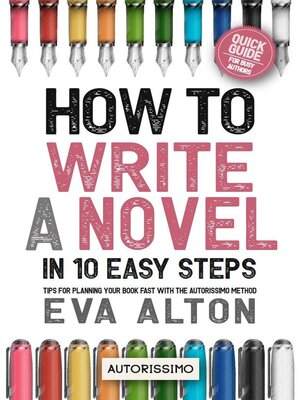 cover image of How to Write a Novel in 10 Easy Steps
